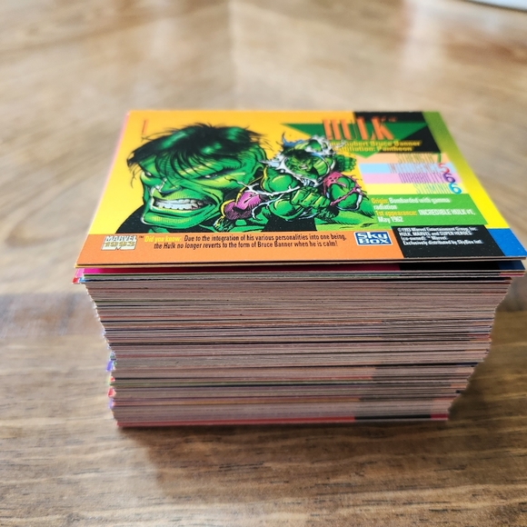 1993 Marvel Skybox 180 Card Collection! - Picture 3 of 7